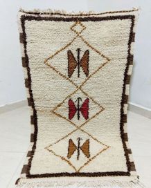 114x68cm tapis berbere marocain