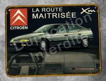 Plaque métal Citroën XM