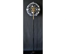 LAMPADAIRE " SNOWBALL" des années 50 - Hauteur 180 cm