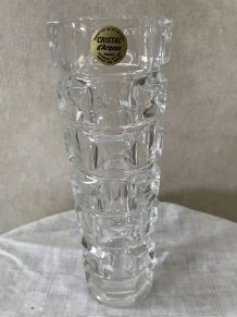 Vase cristal d’Arques année 70