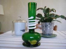 Vase Vintage opaline de Florence style art déco