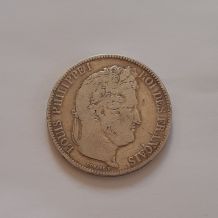 5 Francs Argent 1842 K Louis Philippe Ier , 1er , Bordeaux 