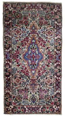 Tapis ancien Persan Kerman fait main, 1B705