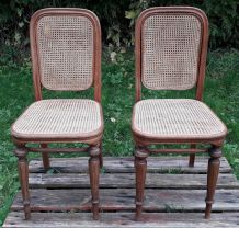 duo de chaises Thonet n 436 de 1906