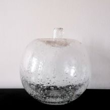 Vase soliflore en forme de pomme style Biot