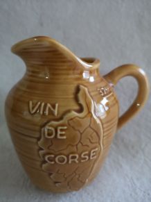 CRUCHON vin Corse en céramique de DESVRES