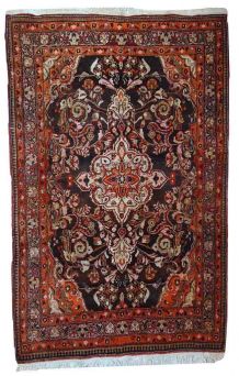 Tapis vintage Persan Tabriz fait main, 1C423