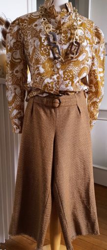 Pantalon ample style 60'S
