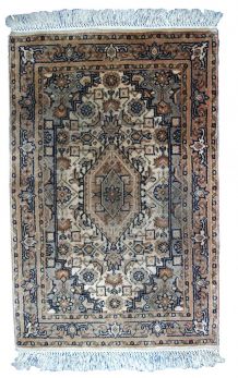 Tapis vintage Indien Tabriiz fait main, 1C768