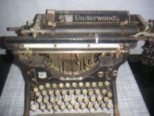 machine a écrire année 50