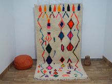 275x140cm tapis berbere marocain 