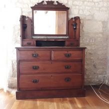 Commode coiffeuse anglaise