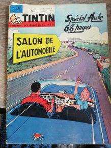 Le journal de Tintin N°780 Spécial Auto