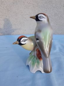 Oiseaux en porcelaine / Collection déco