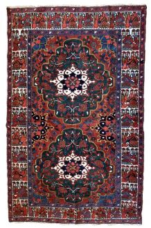 Tapis ancien Persan Bakhtiari fait main, 1B896