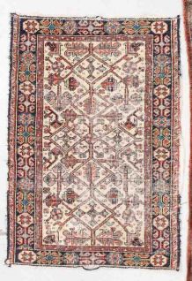 Tapis ancien Oriental fait main, 1V15