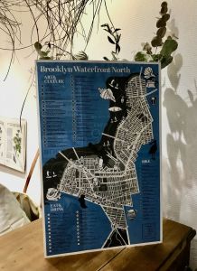 Illustration Map's Brooklyn New York