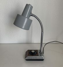 Lampe vintage 1970 bureau variateur Chiely  - 40 cm