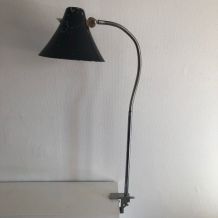 Grande lampe vintage 1950 industrielle atelier usine - 75 cm