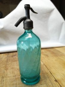 Siphon turquoise ancien