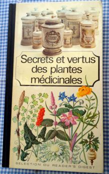 livre vintage secrets &amp; vertus des plantes
