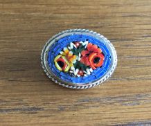 Broche micro mosaïque 