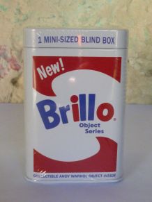 ANDY WARHOL  " Brillo mini box " .