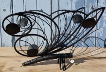 Porte revue papillon