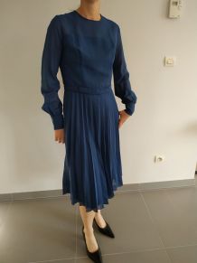 Robe bleue Vintage