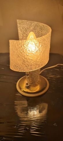 mini lampe de table dising 1950   geru germany corrosion  le