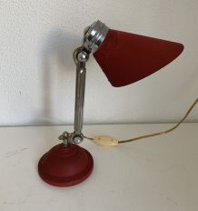 Lampe vintage 1950 chevet industrielle atelier usine Super C