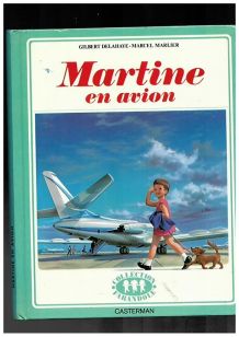 Martine en avion 1975