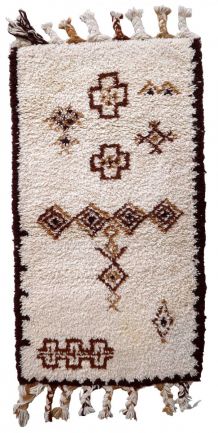 Tapis vintage Marocain Berber fait main, 1C1004