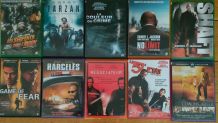 Lot de 10 dvds Samuel L.Jackson