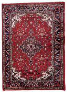 Tapis vintage Persan Hamadan fait main, 1C1026