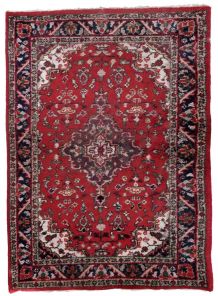 Tapis vintage Persan Hamadan fait main, 1C1026