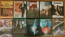 Lot de 10 dvds George Clooney 