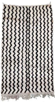 Tapis vintage Marocain Berber fait main, 1P132