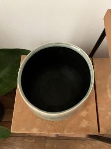Pot à fleurs artisanal vintage
