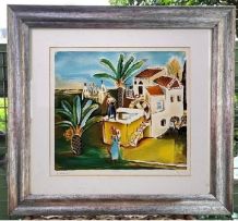 Nachum Gutman Sérigraphie sur papier