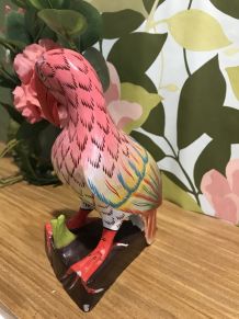 Statuette perroquet 
