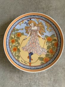 Assiette décorée Villeroy et Boch 