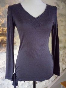 Haut manches longues "et Compagnie". T36 (S)