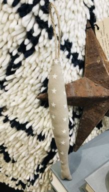 Sardine tissu étoiles grand modèle