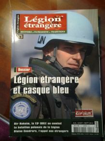 Légion étrangère et casque bleu