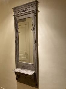 Miroir vestiaire console