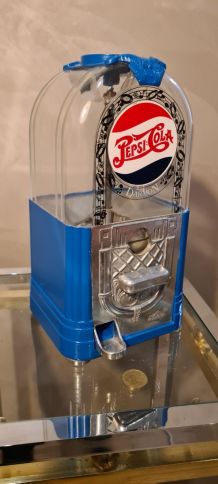 Distributeur carousel pepsi cola chewing gum vintage 70s a 8