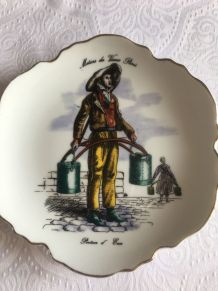 2 assiettes vieux métiers de Paris 
