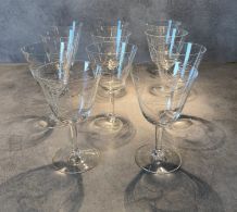 Service verres en cristal 