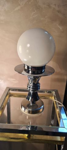 Space age mid-century vintage 1970s lampe de table d’appoint